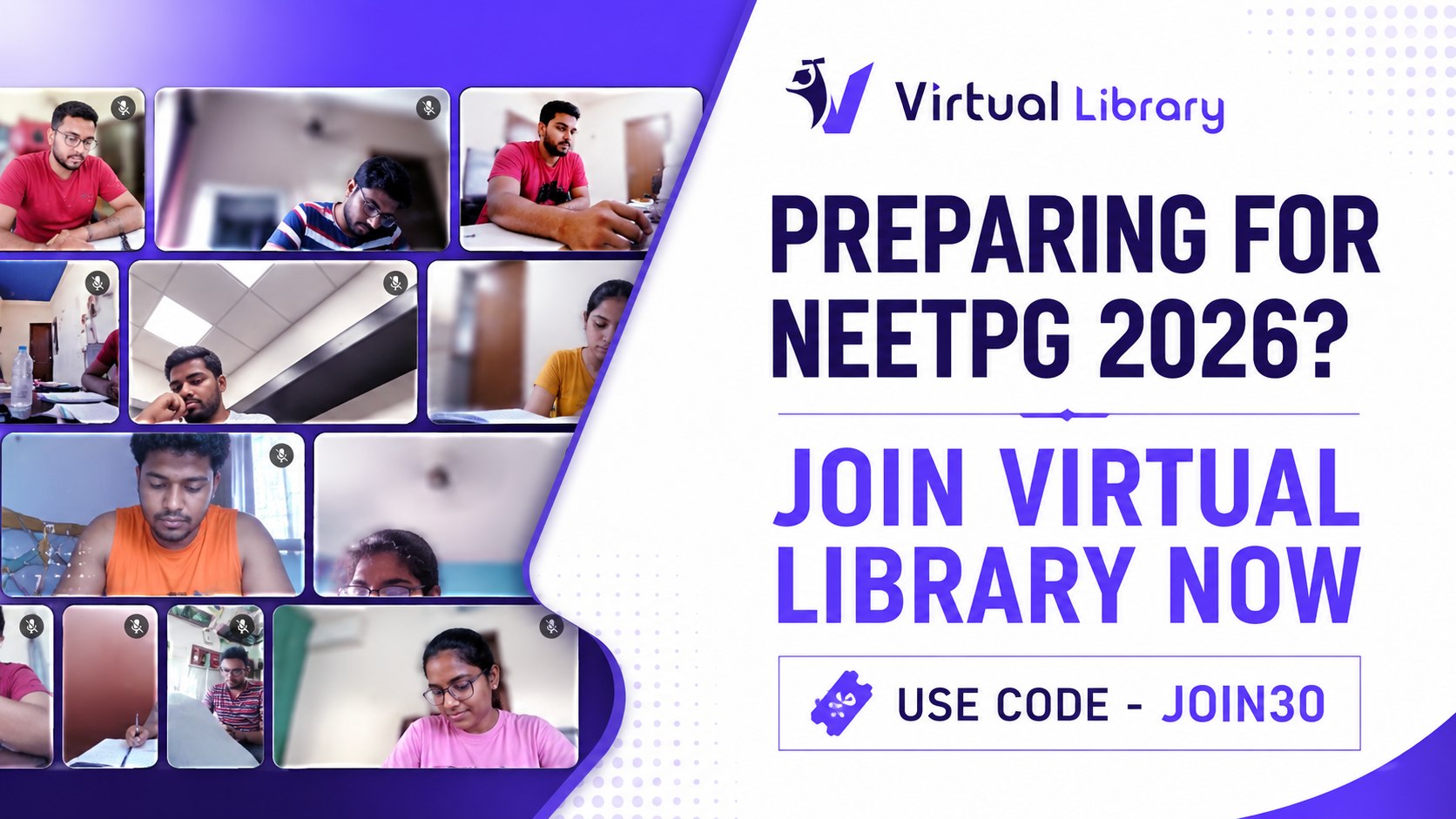 Virtual Study Group For NEET PG/ INI / FMGE 2026