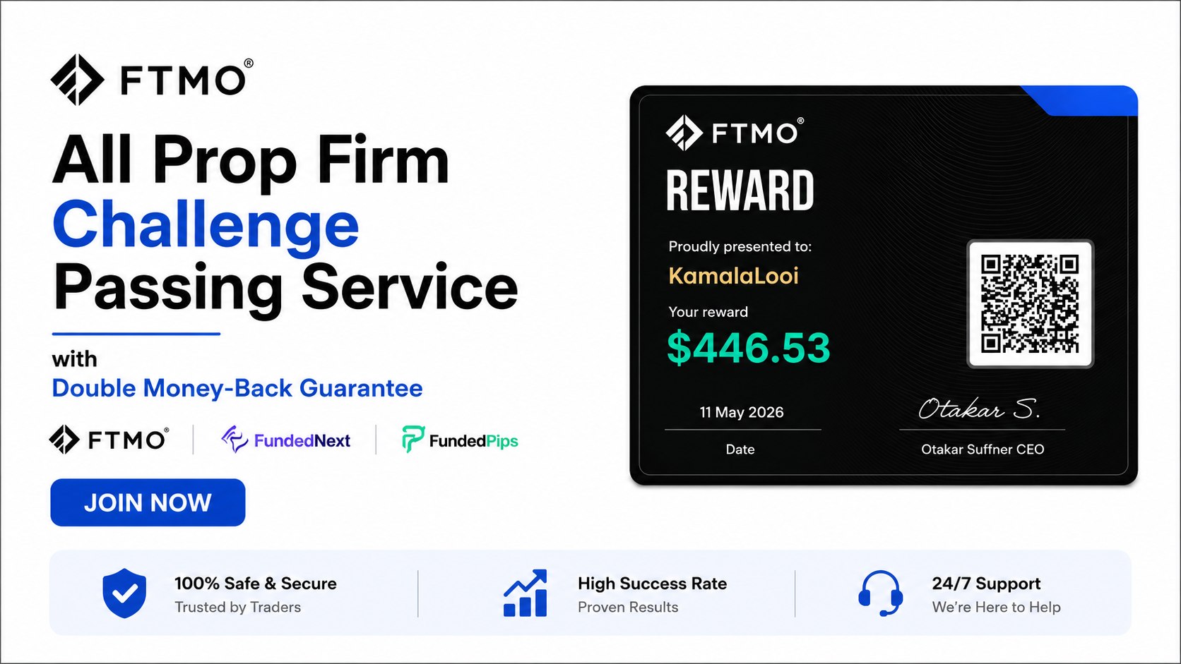 🏆𝐅𝐓𝐌𝐎 Funded 𝐓𝐄𝐀𝐌🏆