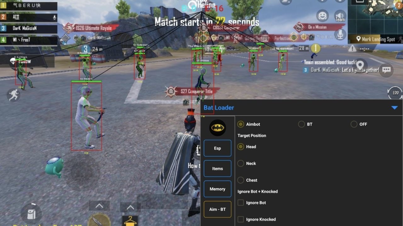 BAT VIP SETUP