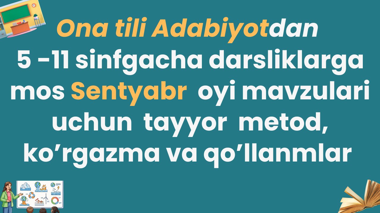 Intensiv Ona tili va Adabiyot