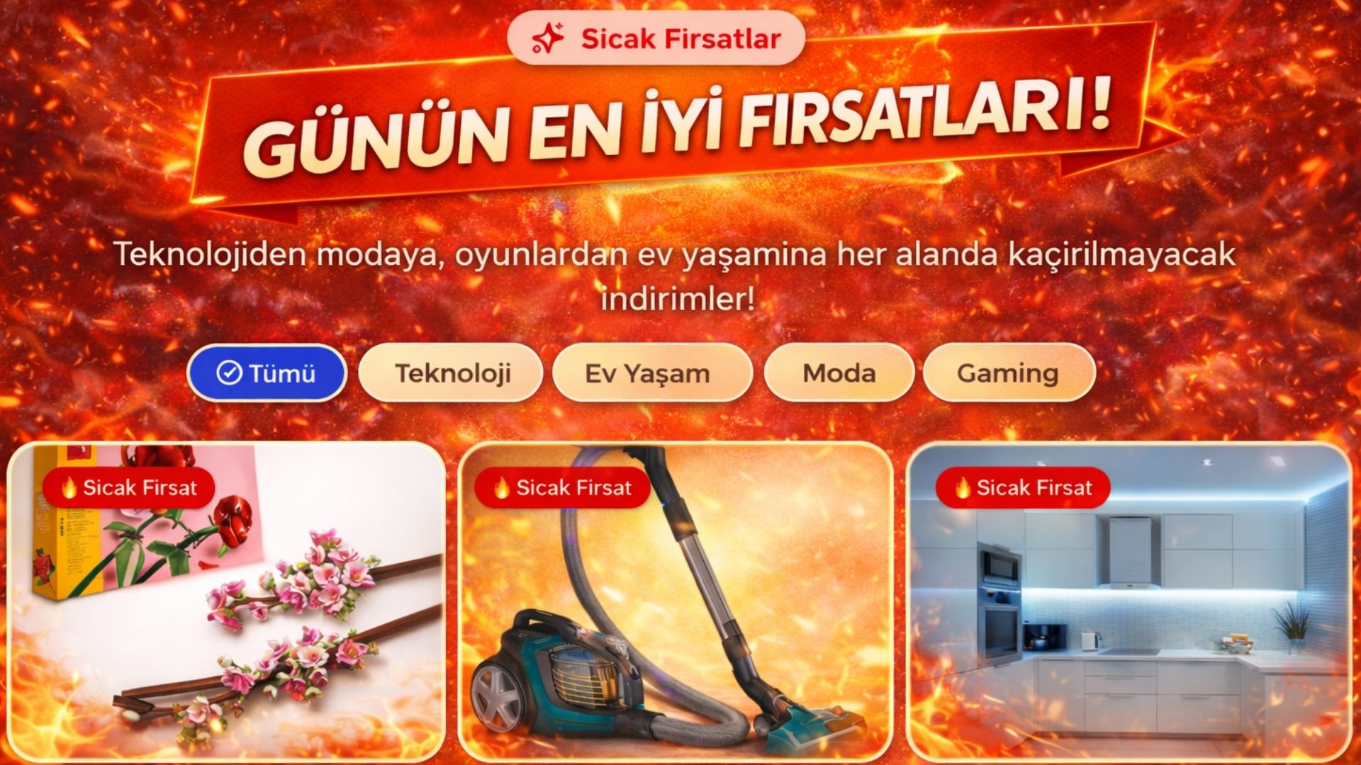 Sıcak Fırsatlar