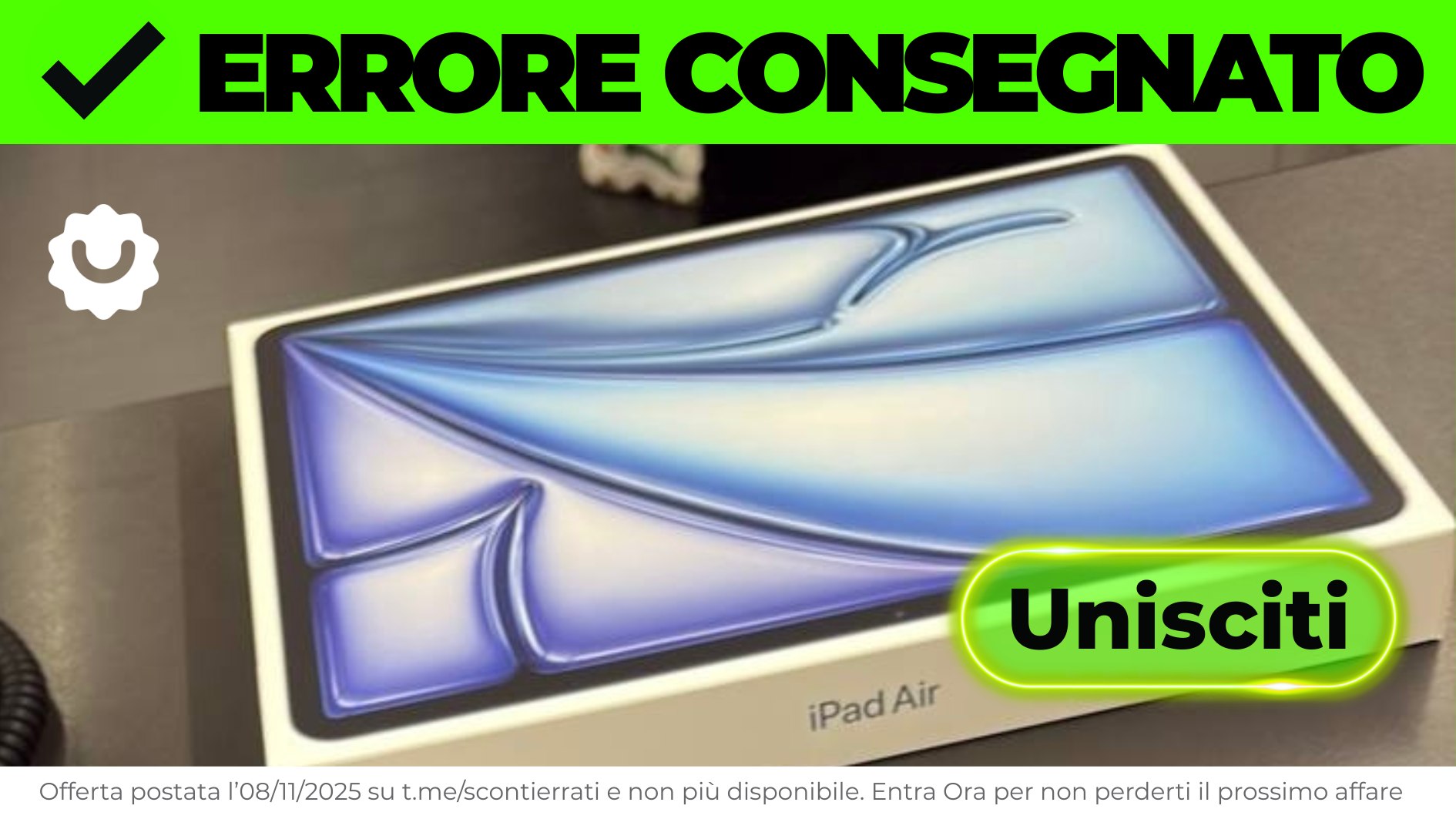 โผ๏ธERRORI DI PREZZO e Super Offerte