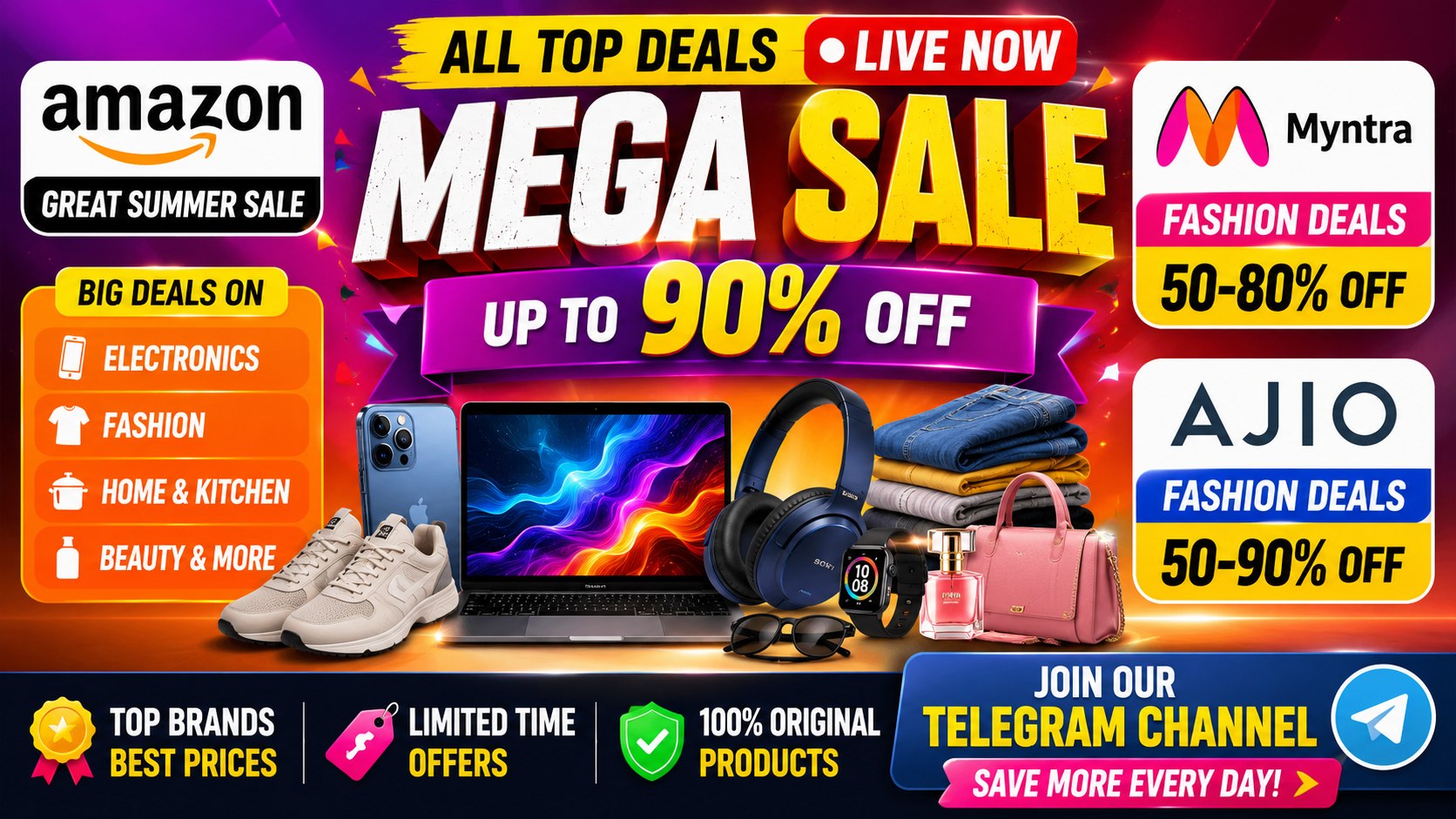 Deals Hub India ๐๏ธ