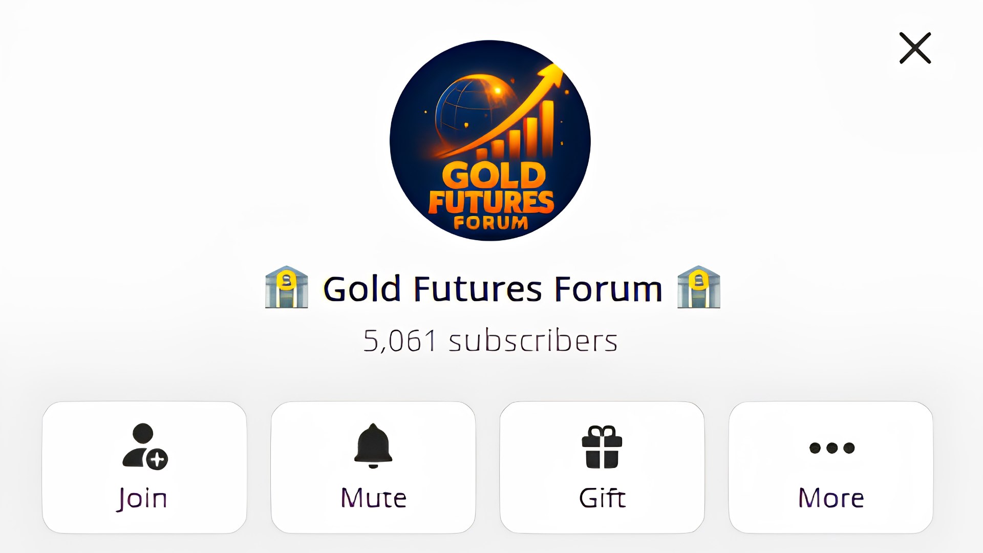 🏦 Gold Futures Forum 🏦