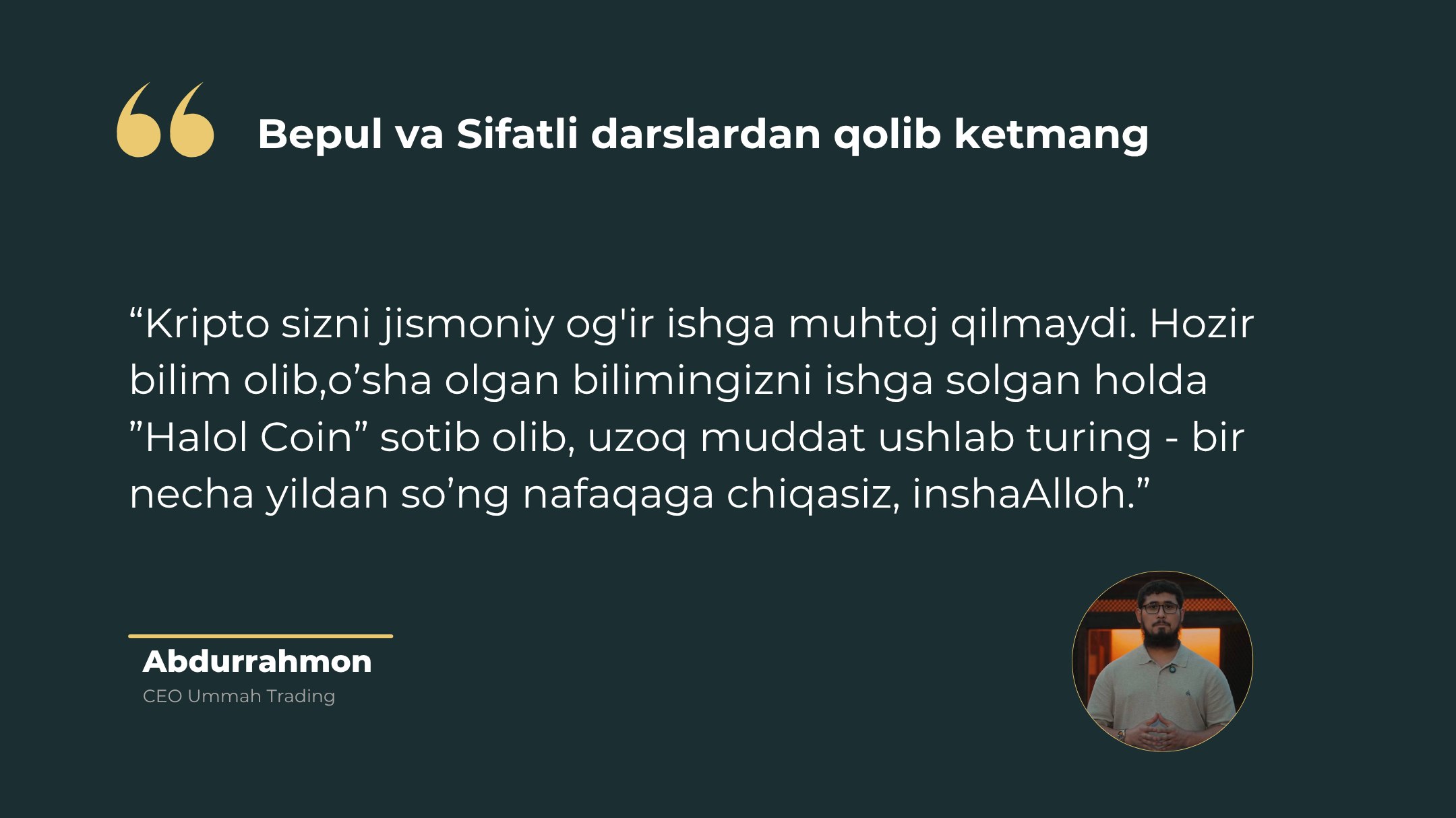 Ummah Trading