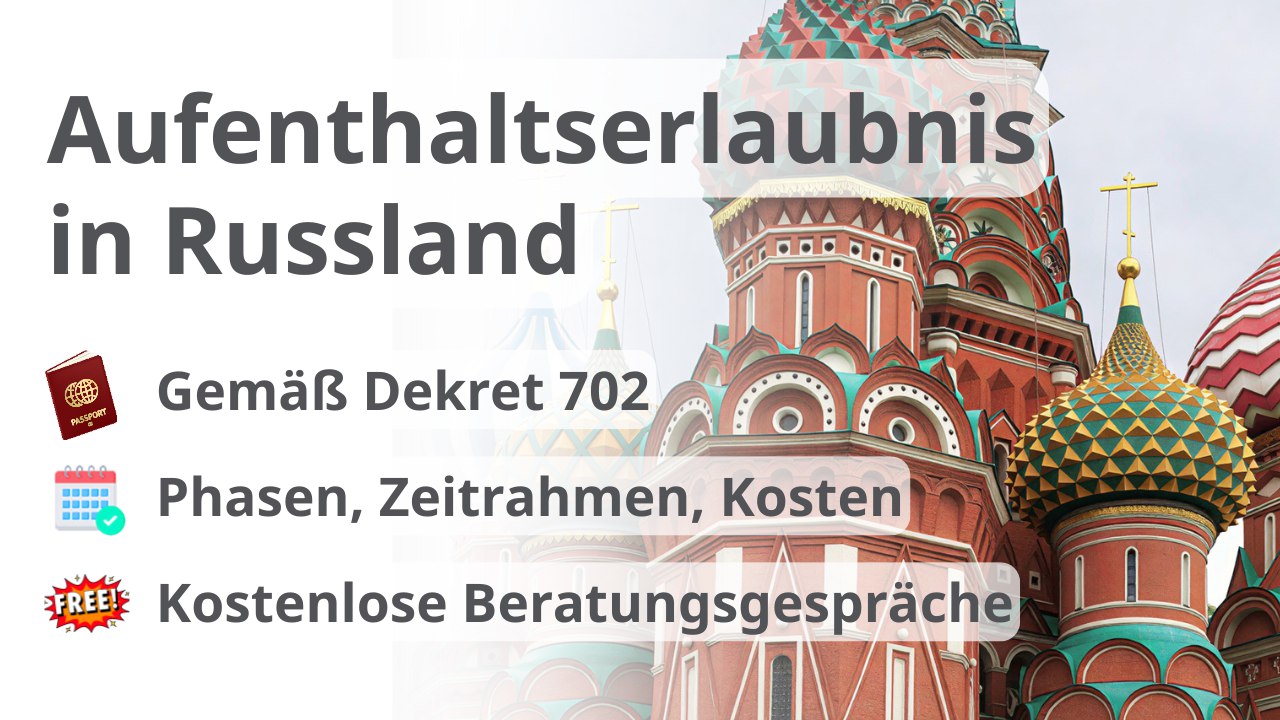 Leben und Geschäfte machen in Russland 🇷🇺