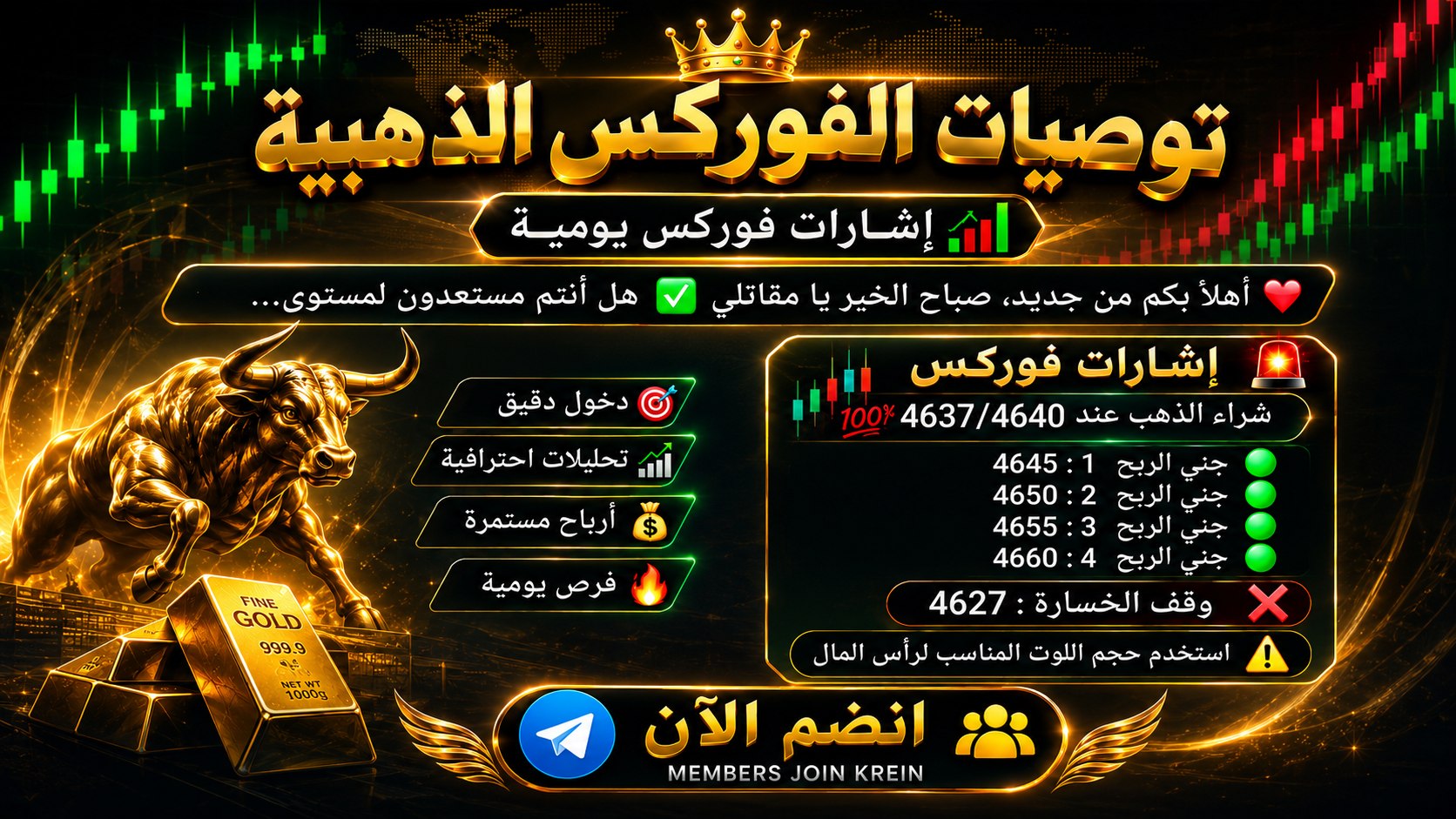 توصيات الفوركس الذهبية