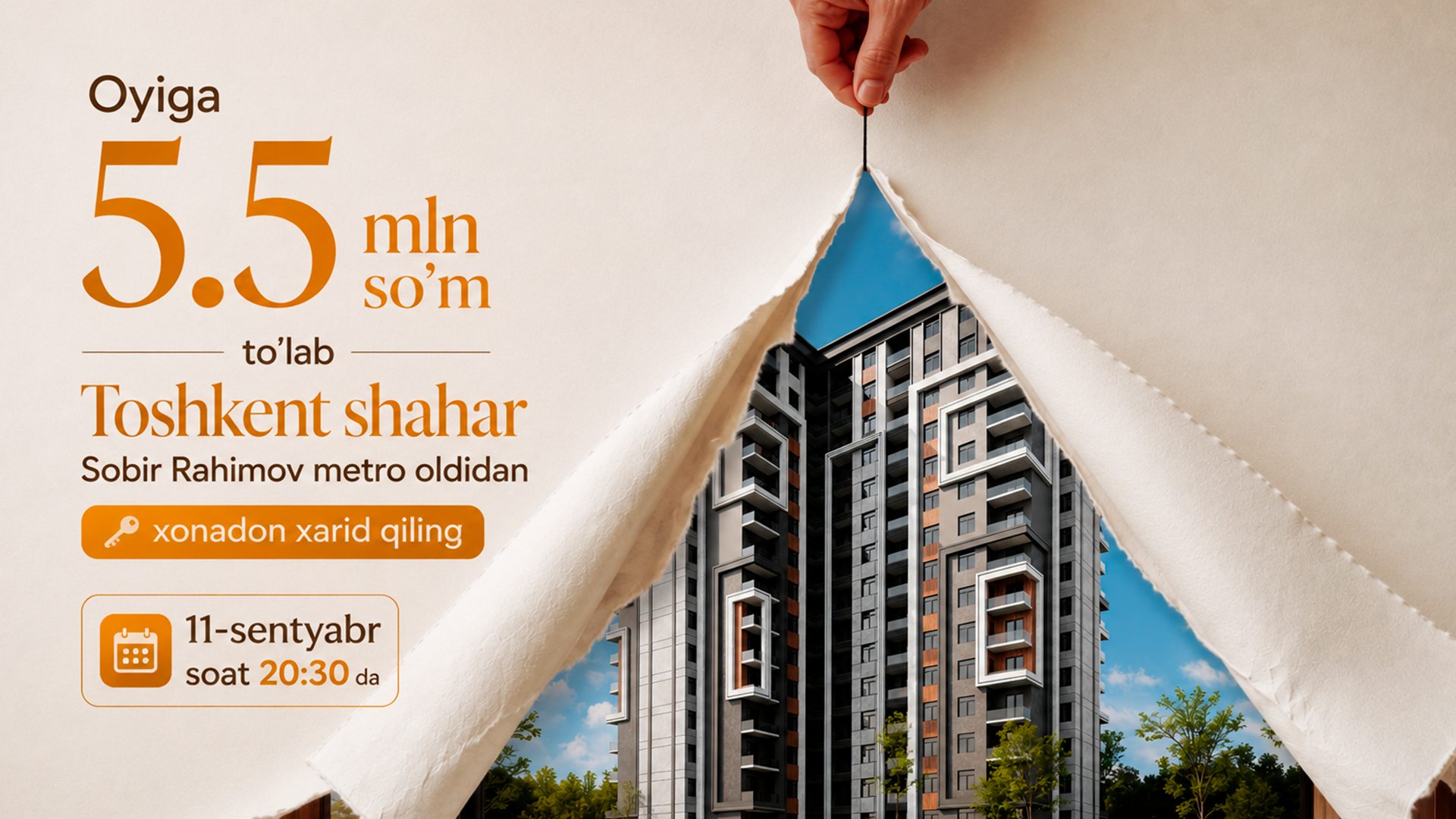 11-sentyabr | Do‘mbirobod City | Taqdimot