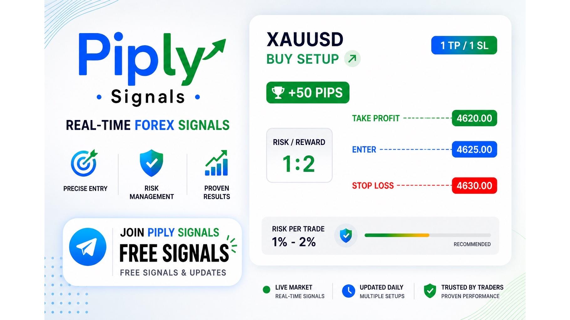 Piply Signals | XAUUSD