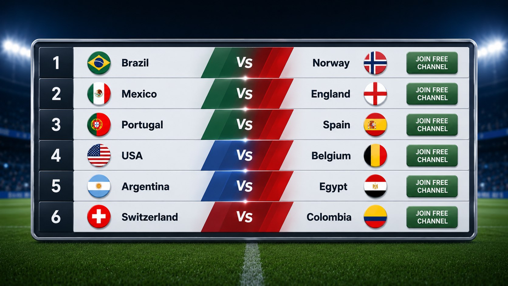 Green Picks ⚽️ (Free)