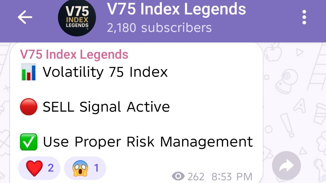 VIX 75 SNIPER OFFICIAL