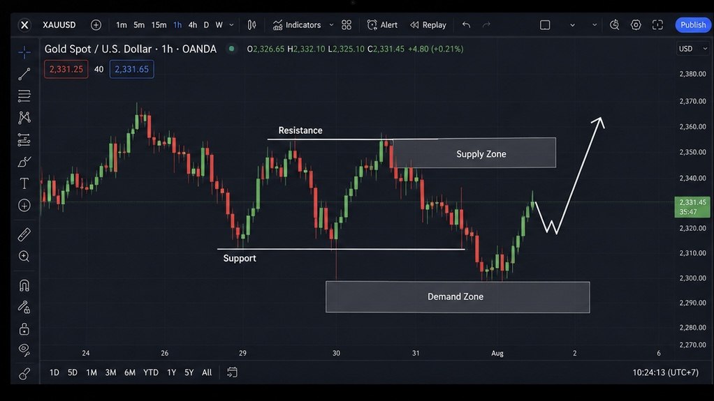 NHẬT KÝ TRADER - GOLD - PRICE ACTION