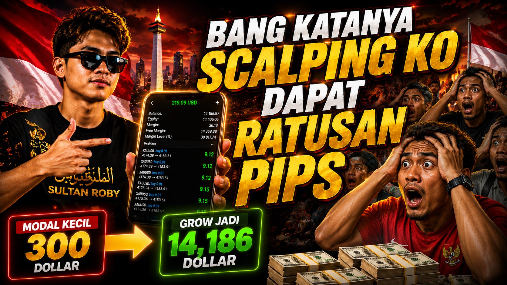 Roby Sultan Gold Flip