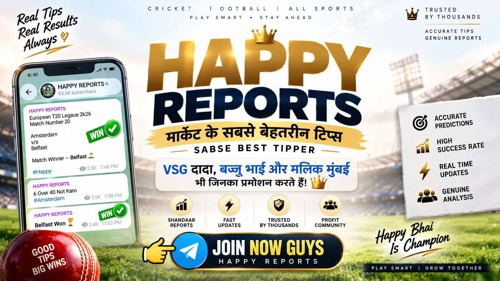 HAPPY REPORTS
