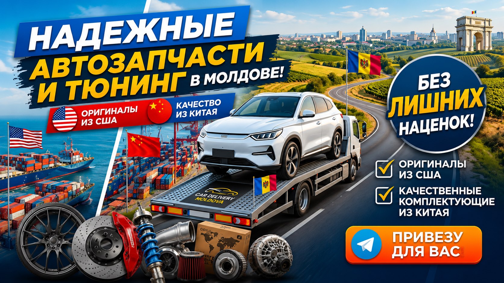 🇲🇩 Даниел | Тюнинг & Автозапчасти Молдова
