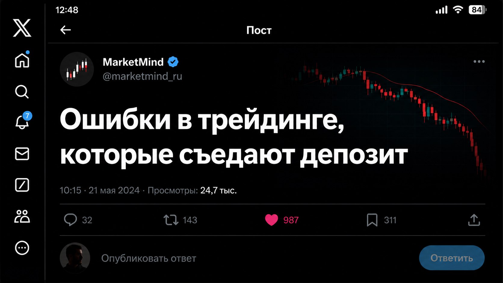 Трейдинг без иллюзий | Алексей Тихомиров