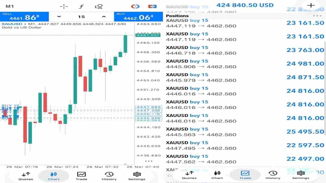 FX Xauusd market