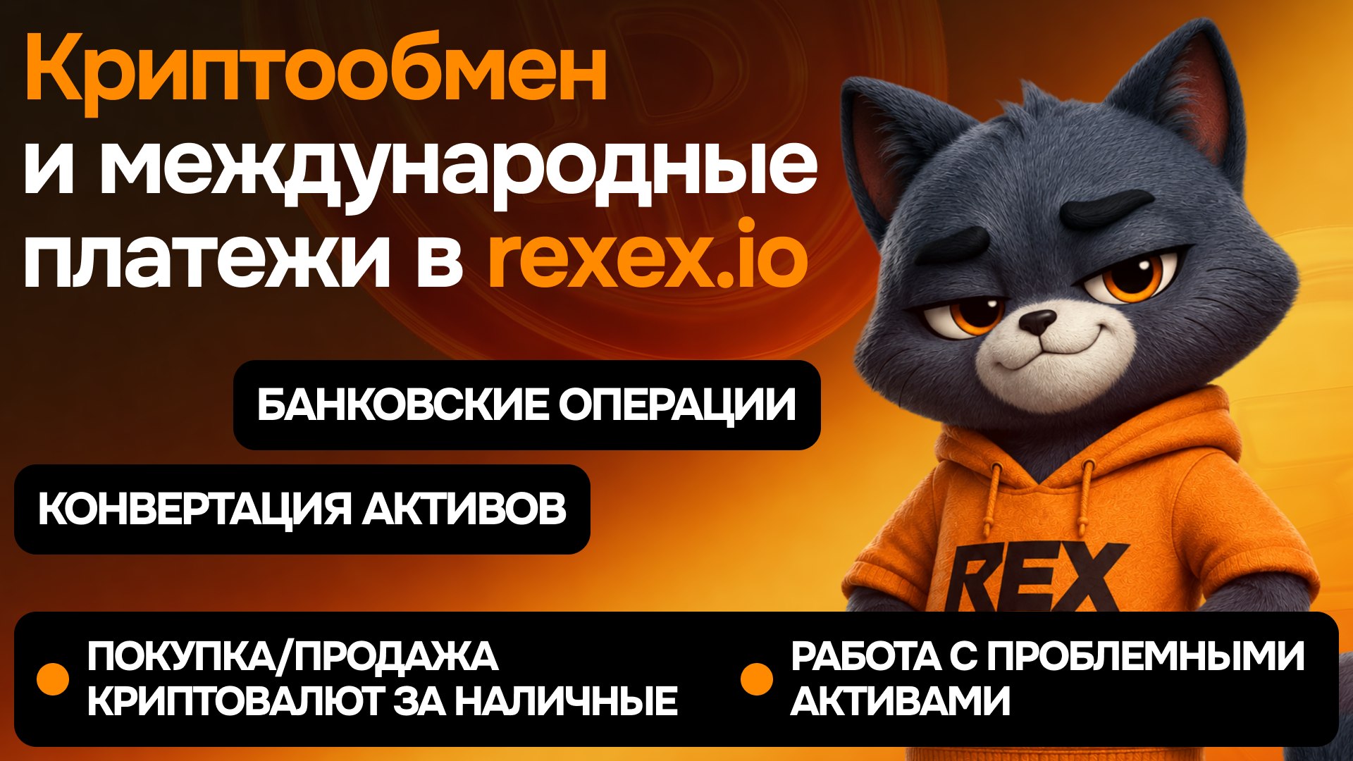 о крипте и обмене | rexex.io
