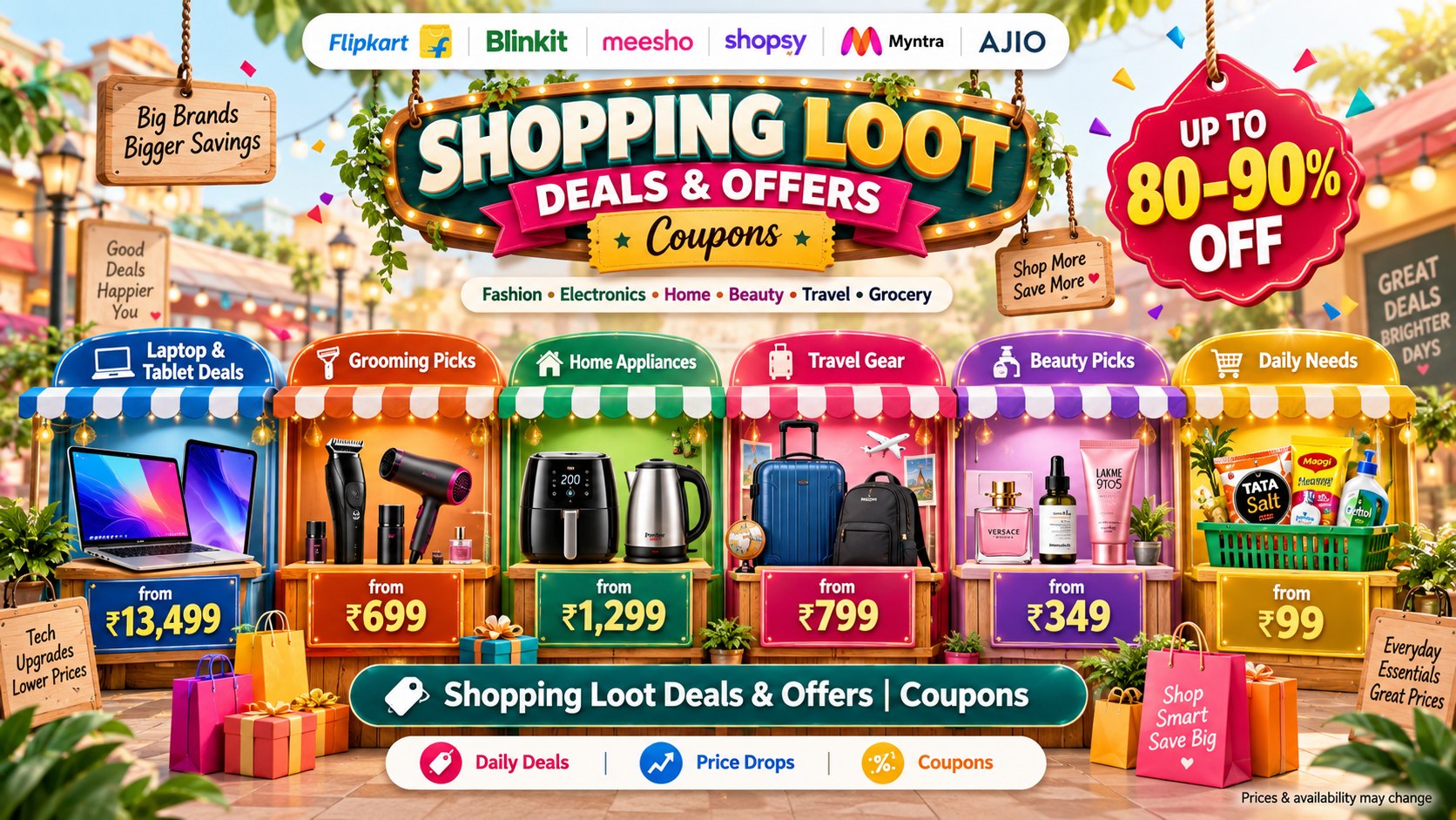 Shopping Loot Deals & Offers | Coupons