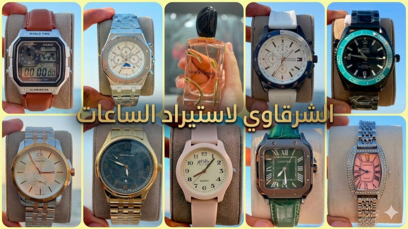 ساعات الشرقاوى جملة وقطاعى 💥🧡