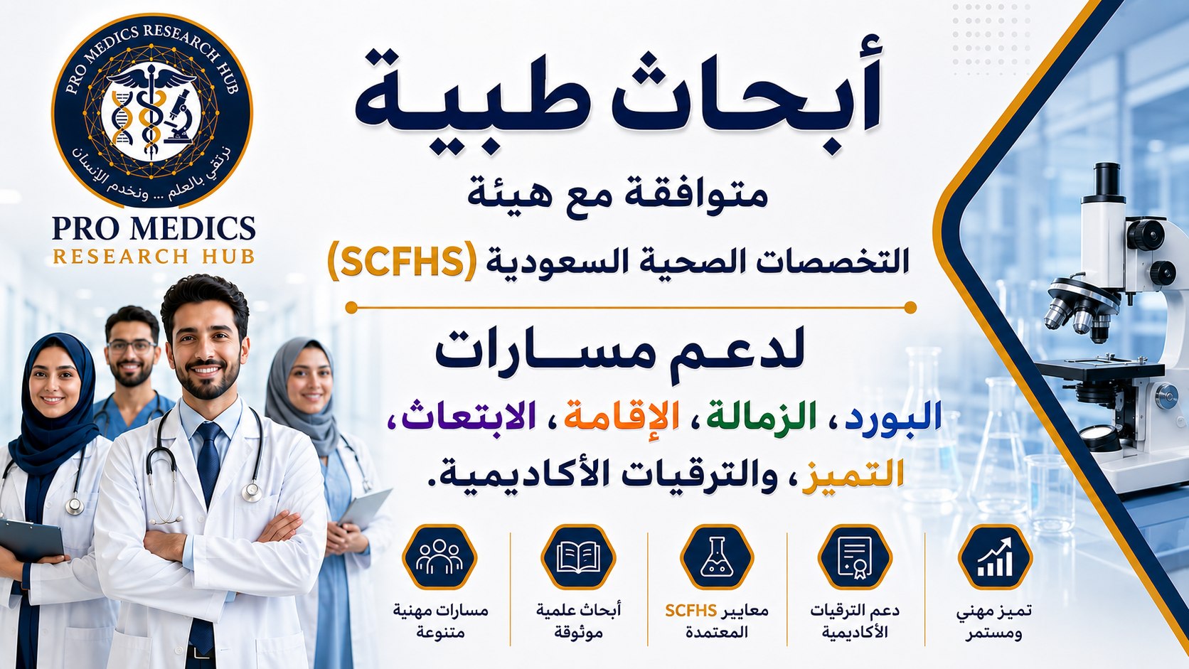 مدار الأبحاث الصحية والطبية Health Research Orbit