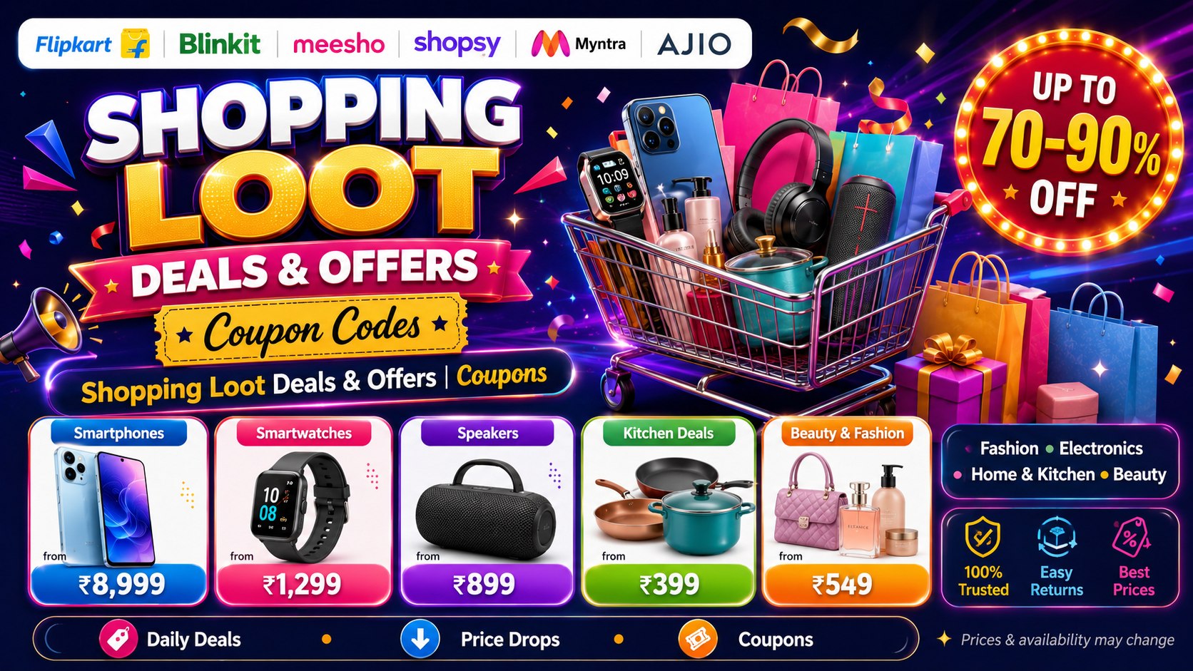 Shopping Loot Deals & Offers | Coupons