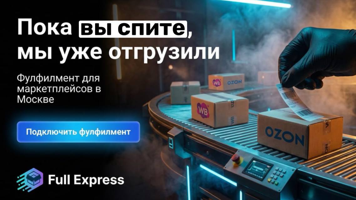 Фулфилмент для WB и ОЗОН