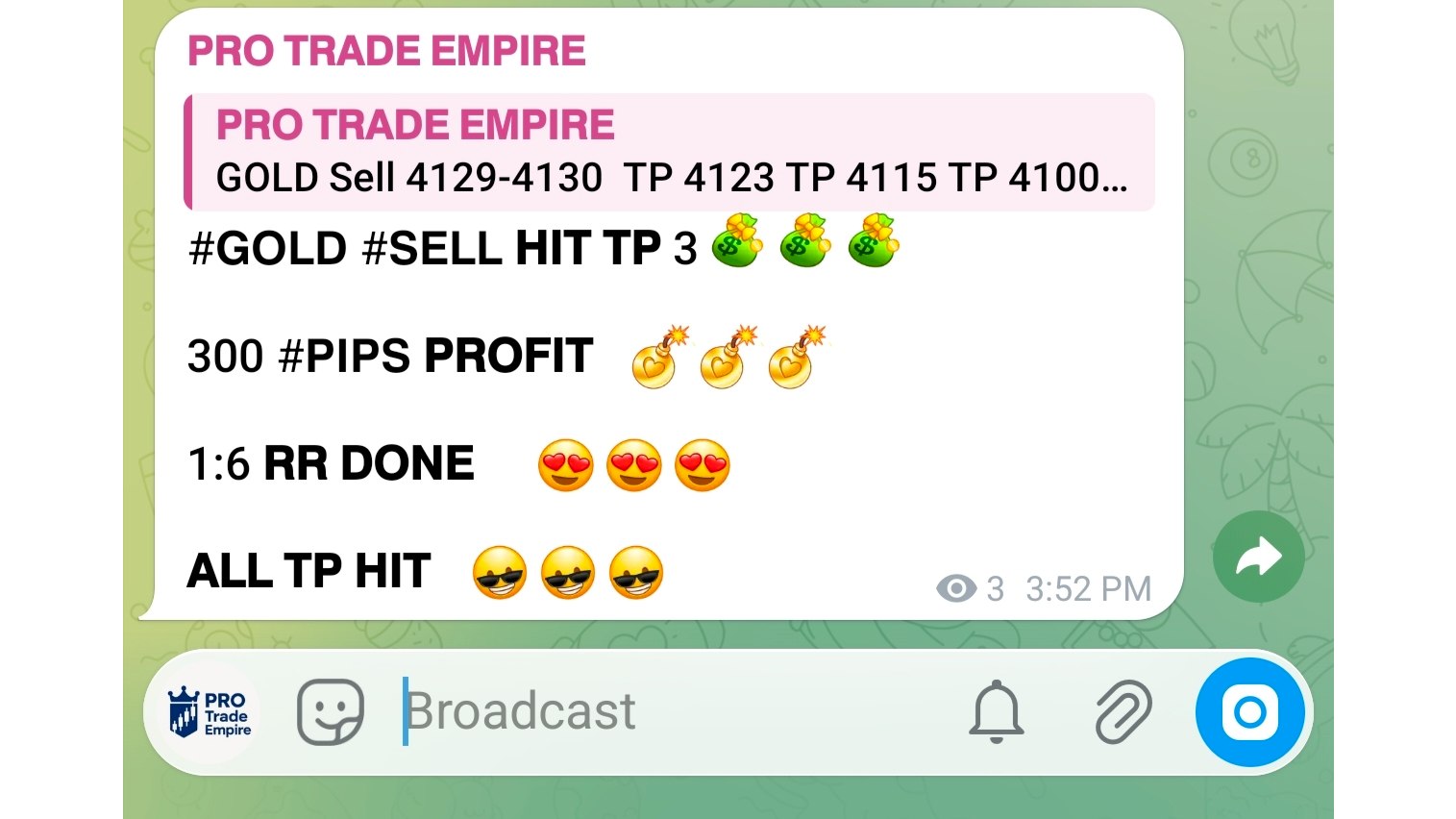 𝗣𝗥𝗢 𝗧𝗥𝗔𝗗𝗘 𝗘𝗠𝗣𝗜𝗥𝗘