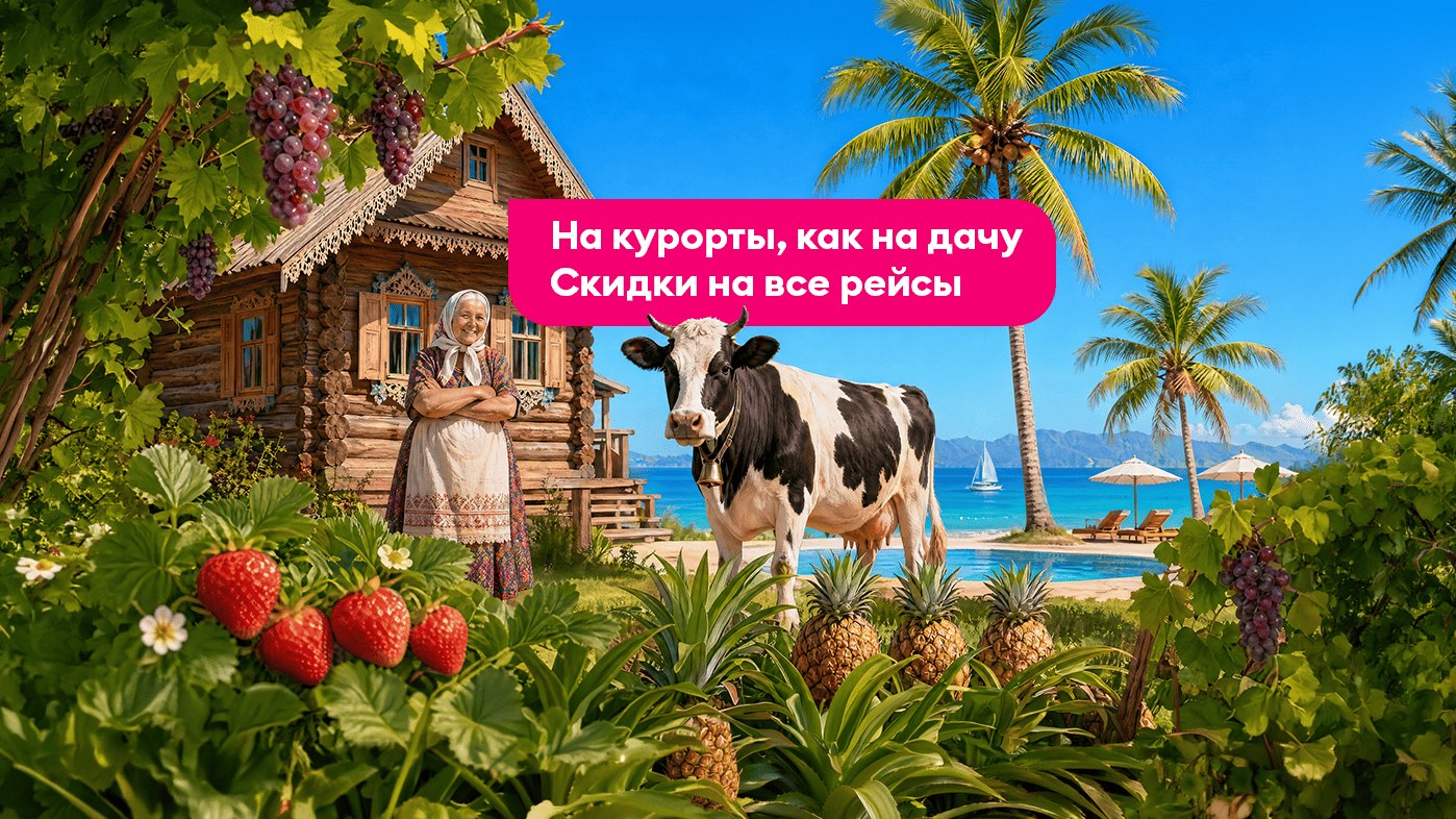 ПОБЕДА: распродажа авиабилетов 5-7 мая