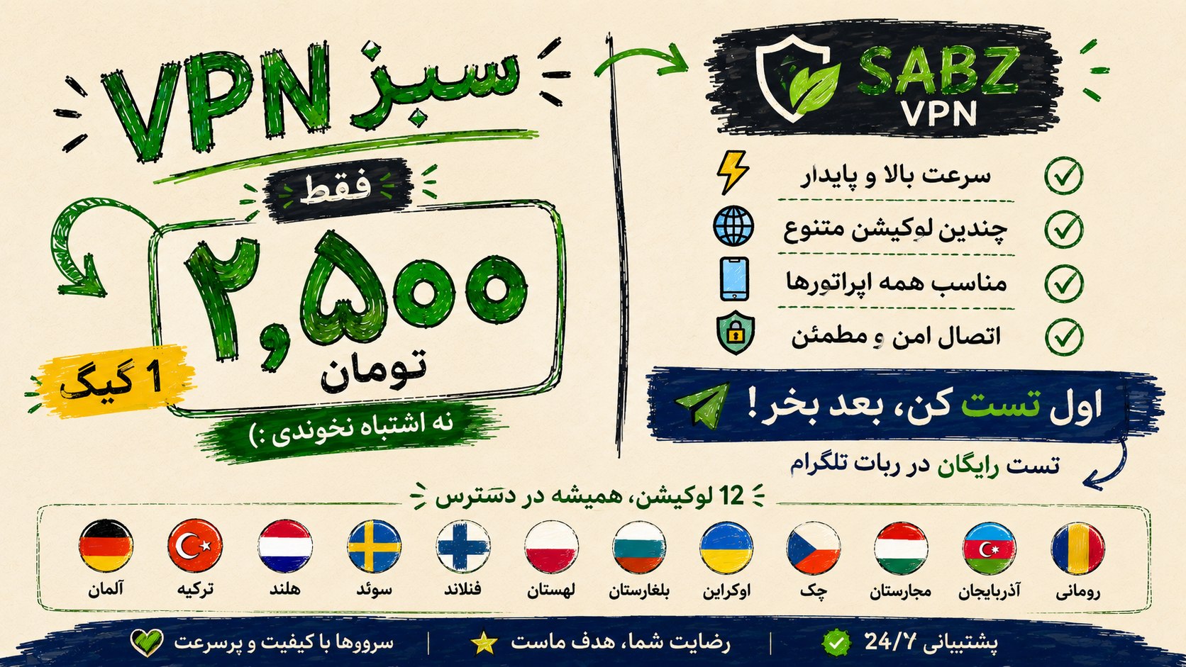 سبز وی پی ان