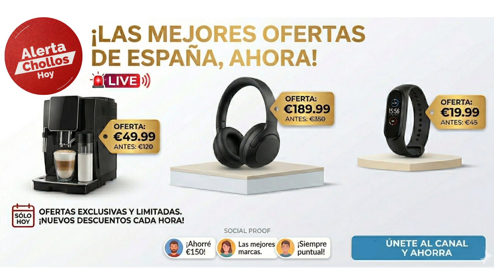 Ofertas Cada Hora ⏰