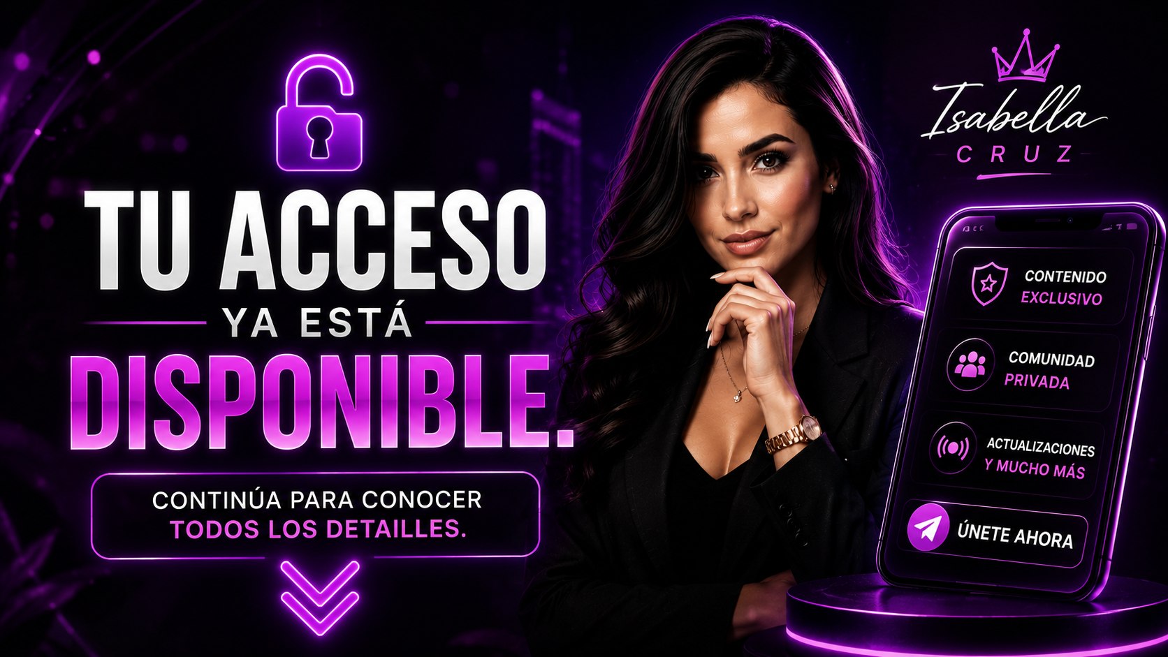 Asistente Isabella Cruz 🙋♀️