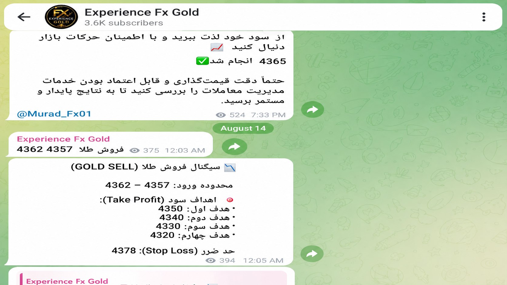 Experience Fx Gold