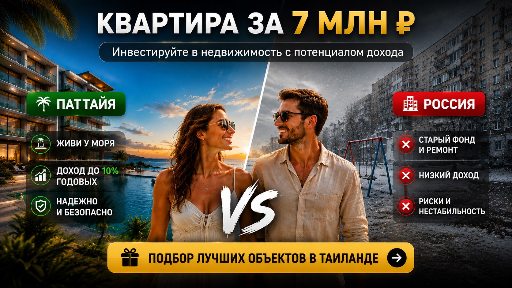 Смыков | Таиланд | Недвижимость в Паттайе, Пхукет, Бангкок