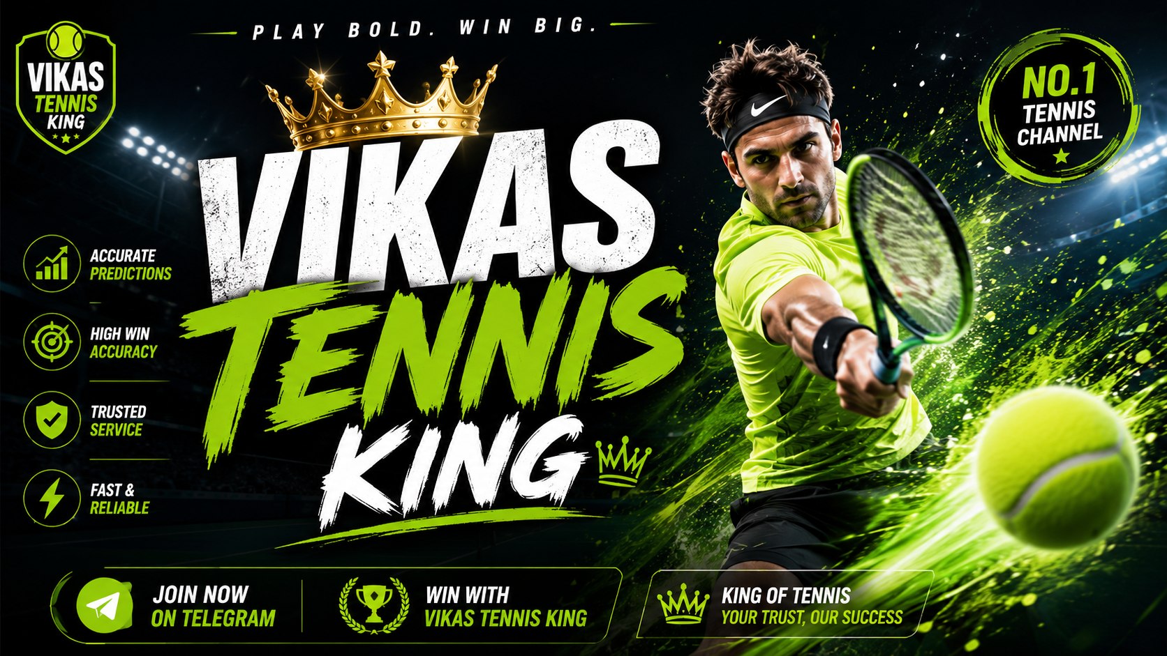 Tennis King 👑 Vikash