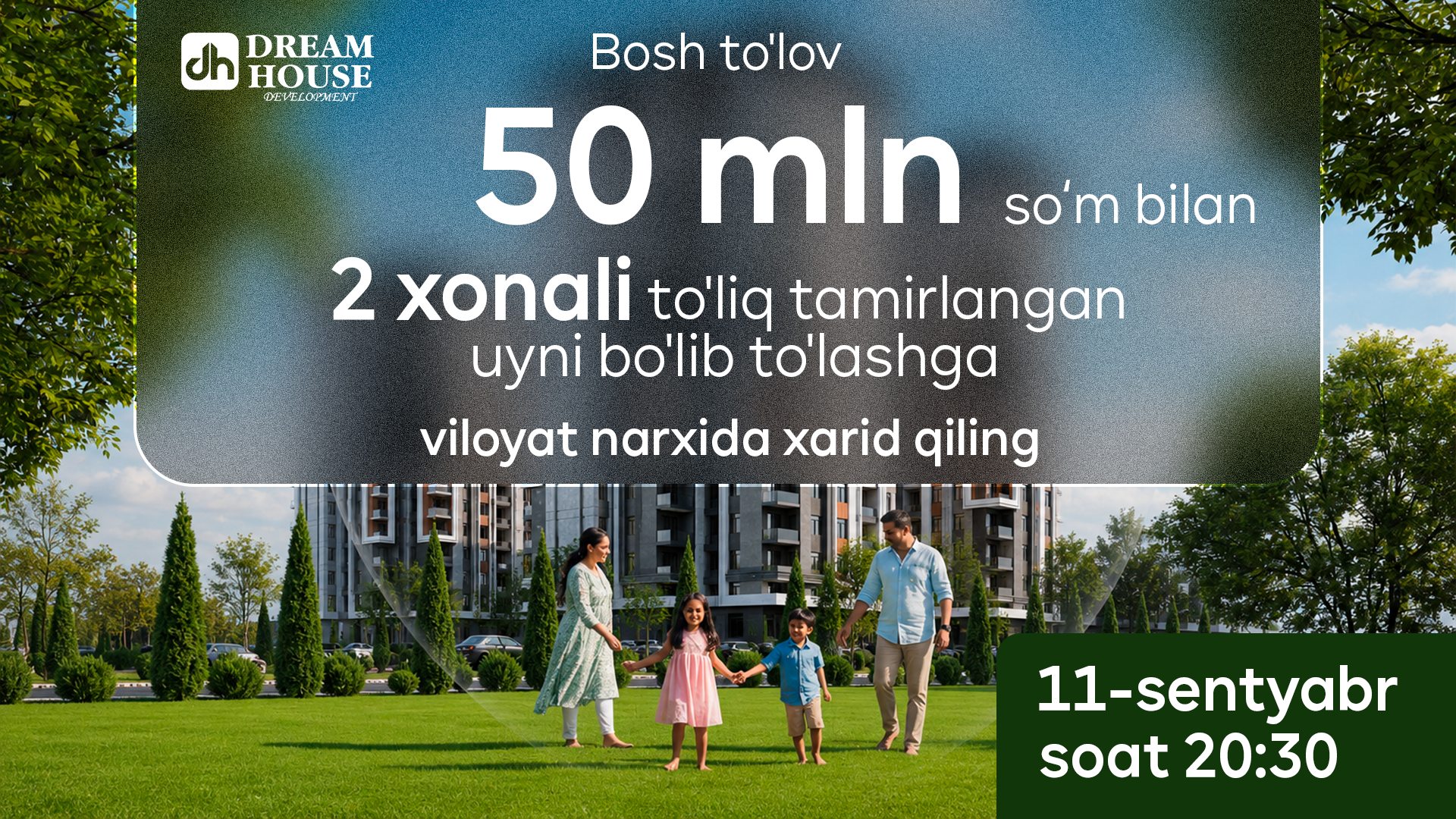 11-sentyabr | Do‘mbirobod City | Taqdimot